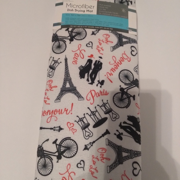 Microfiber dish drying  mat size 16in x19in - Picture 3 of 4